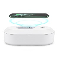 2020 new 15W mobile phone wireless charging sterilization box LED UV disinfection box